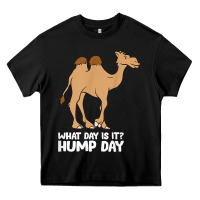 Black what day is it hump day funny camels hump day t shirt Heavy Core Tee - linhVisuals