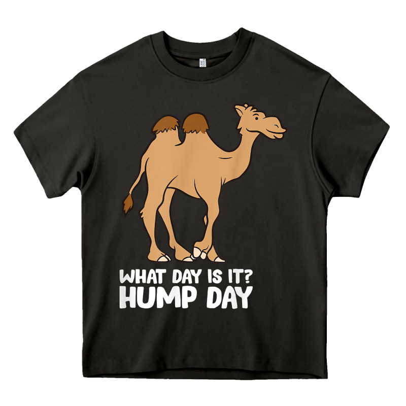 What Day Is It Hump Day Funny Camels Hump Day T Shirt Heavy Core Tee by linhVisuals | Teevron