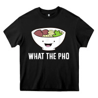 Black what the pho vietnamese pho t shirt Heavy Core Tee - linhVisuals