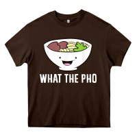 Chocolate Brown what the pho vietnamese pho t shirt Heavy Core Tee - linhVisuals
