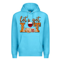 Ocean Blue let's get lit candles Premium Hoodie - BarkalooDesign