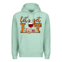 Seafoam let's get lit candles Premium Hoodie - BarkalooDesign