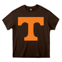 Chocolate Brown Tennessee Heavy Core Tee - linhVisuals