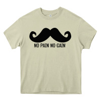 Mossy MUSTACHE Heavy Core Tee - linhVisuals