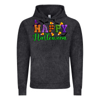 Vintage Black Happy halloween Vintage Hoodie - Artiststas