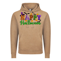 Vintage Coffee Happy halloween Vintage Hoodie - Artiststas