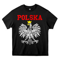 Black polska poland eagle poland heritage polish pride roots tank top Heavy Core Tee - linhVisuals