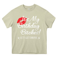Mossy womens it's my birthday bitches! funny drunk party birthday girls v ne Heavy Core Tee - linhVisuals