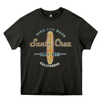 Asphalt santa cruz, ca vintage surfers tshirt Heavy Core Tee - linhVisuals