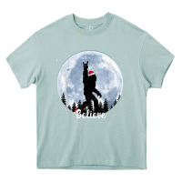 Arona santa bigfoot christmas rock funny sasquatch believe xmas t shirt Heavy Core Tee - linhVisuals