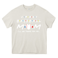 Cream baseball coach crazy mom baseball Heavy Core Tee - linhVisuals