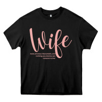 Black wife collection t shirt Heavy Core Tee - linhVisuals