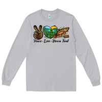 Moon Dust Peace Love Brown Trout Long Sleeve Tee - LillyAllenDesigns