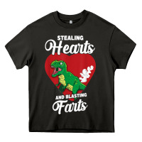 Asphalt stealing hearts and blasting farts valentine's day t shirt Heavy Core Tee - linhVisuals