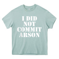 Arona i did not commit arson for arson investigator t shirt Heavy Core Tee - linhVisuals