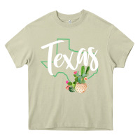 Mossy texas state map pride cactus vintage texas sweatshirt Heavy Core Tee - linhVisuals