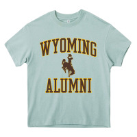 Arona wyoming cowboys apparel alumni classic arch long sleeve t shirt Heavy Core Tee - linhVisuals