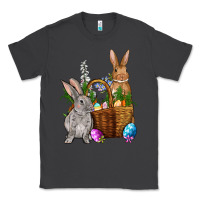 Smoke Bunnys carrots eggs with basket easter Classic Tee - OliviaCreatesArt