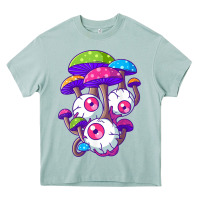 Arona psychedelic mushroom hippie magic fungus shrooms trance rave t shirt Heavy Core Tee - linhVisuals