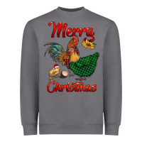Storm merry christmas chickens Heavyweight Sweatshirt - RanaPortraitStore