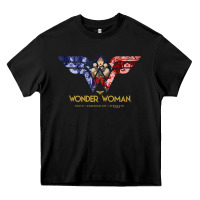 Black wonder woman 80th all for wonder woman tank top Heavy Core Tee - linhVisuals