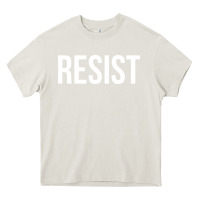 Cream resist mens Heavy Core Tee - linhVisuals