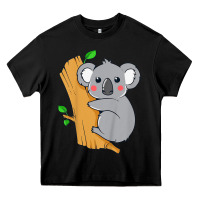 Black kids cute koala bear   for children kids koala bear Heavy Core Tee - linhVisuals