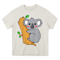 Cream kids cute koala bear   for children kids koala bear Heavy Core Tee - linhVisuals