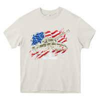 Cream world of tanks veterans day collection (t26e3 eagle 7) t shirt Heavy Core Tee - linhVisuals