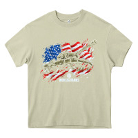 Mossy world of tanks veterans day collection (t26e3 eagle 7) t shirt Heavy Core Tee - linhVisuals