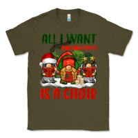 Army Green all i want for christmas is a choir Classic Tee - BarkalooDesign