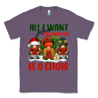 Lavender all i want for christmas is a choir Classic Tee - BarkalooDesign