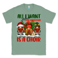 Sage all i want for christmas is a choir Classic Tee - BarkalooDesign