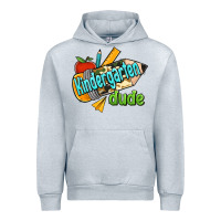 Heather Grey kindergarten grade dude Urban Hoodie - RanaPortraitStore