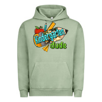 Pigment Oil Green kindergarten grade dude Urban Hoodie - RanaPortraitStore