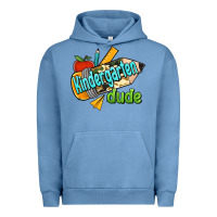 Pigment Pebble Blue kindergarten grade dude Urban Hoodie - RanaPortraitStore