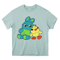 Bunny And Ducky Heavy Core Tee | Teevron