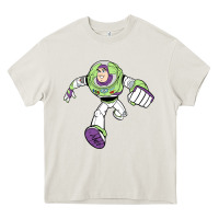 Cream buzz lightyear Heavy Core Tee - linhVisuals