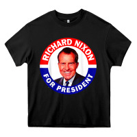 Richard Nixon President Usa Vote Election Campaign T Shirt Heavy Core Tee | Teevron
