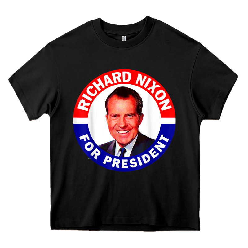 Richard Nixon President Usa Vote Election Campaign T Shirt Heavy Core Tee by linhVisuals | Teevron