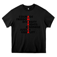 Black anti trump resist Heavy Core Tee - linhVisuals