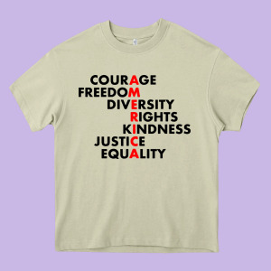 Anti Trump Resist Heavy Core Tee Designed By Linhvisuals