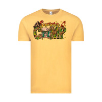Vintage Mustard Summer Camp Vintage Tee - CowhideDigitalArt