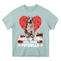 Arona pitbull lover dog roses funny just a girl who loves pitbull 213 pitbul Heavy Core Tee - linhVisuals
