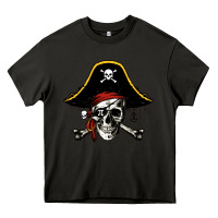 Asphalt pi rate 3 14 Heavy Core Tee - linhVisuals