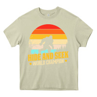 Mossy hide and seek world champion bigfoot t  shirt hide and seek world cham Heavy Core Tee - linhVisuals