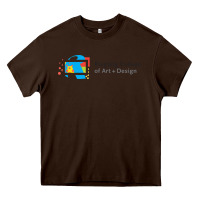 Chocolate Brown Ringling College of Art and Design Heavy Core Tee - linhVisuals