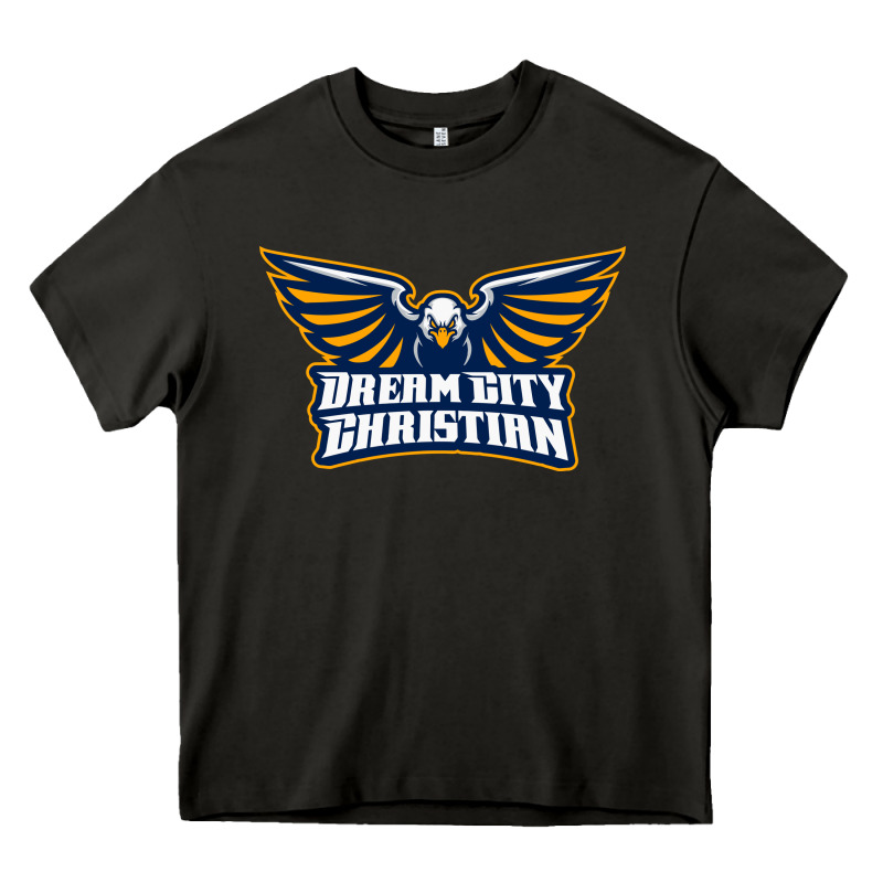 Twin City Christian School Heavy Core Tee by linhVisuals | Teevron