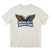 Cream twin city christian school Heavy Core Tee - linhVisuals
