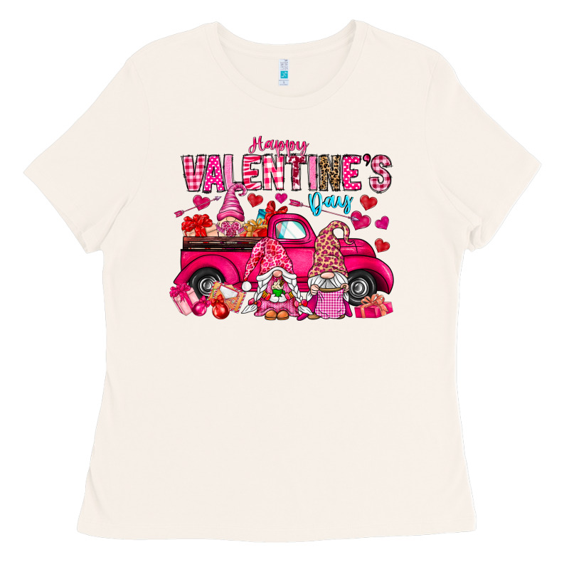 Happy Valentines Day Ladies Tee by CowhideDigitalArt | Teevron